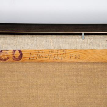 Gert Marcus, oil on canvas, signed and dated -60.