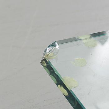 A PETER GHYCZY SIDE TABLE.