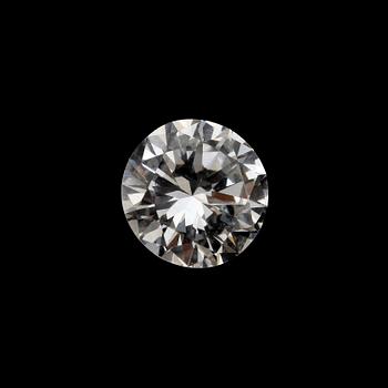 310. BRILLIANT CUT DIAMOND, loose. Weight 0.77 cts.