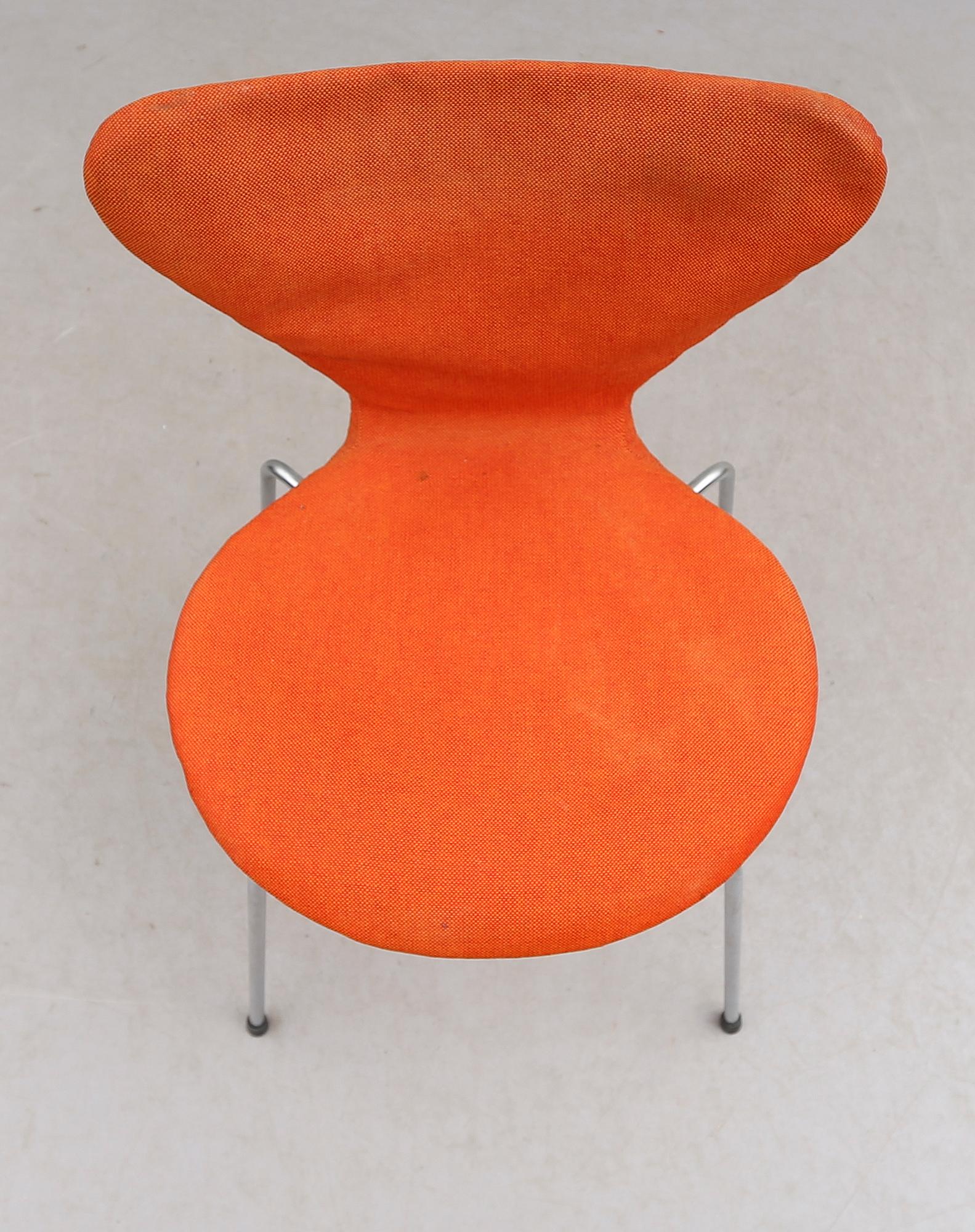 STOL, "Sjuan", Arne Jacobsen för Fritz Hansen, 1967.