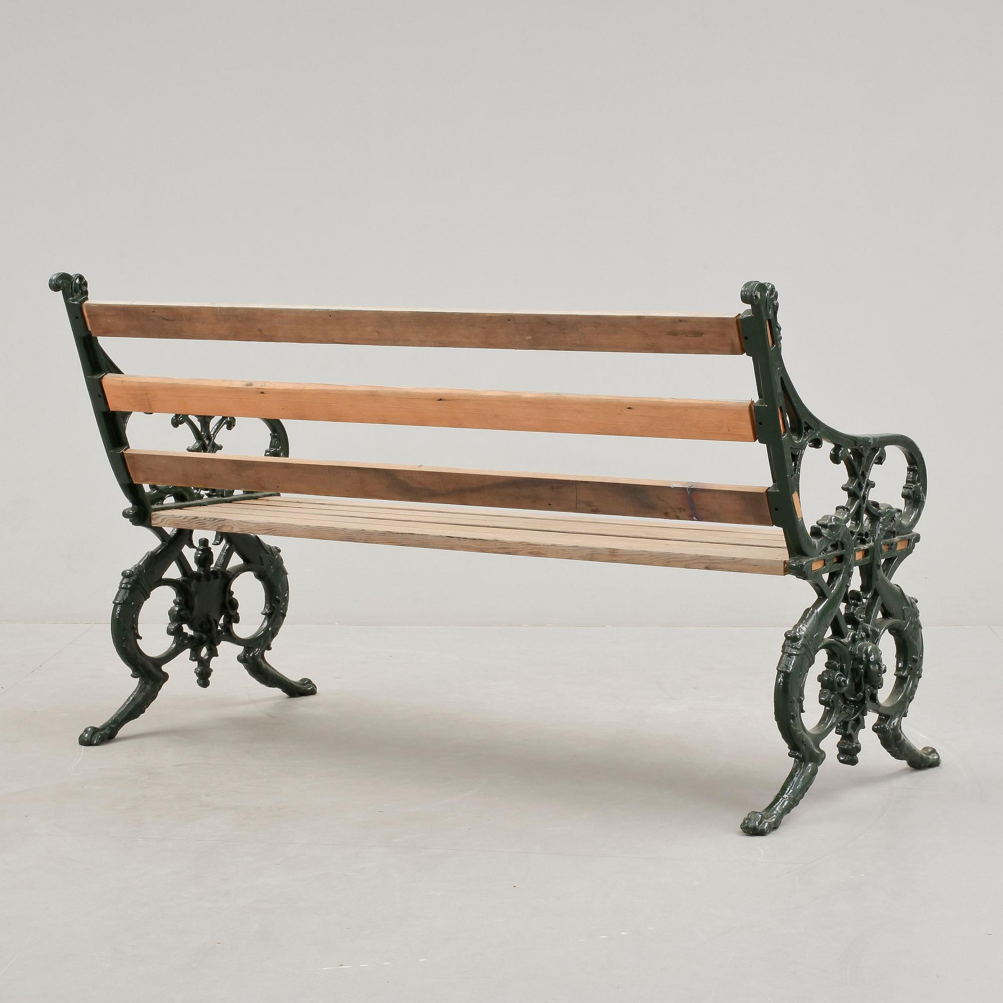 SOFFA, gjutjärn, tidigt 1900-tal.