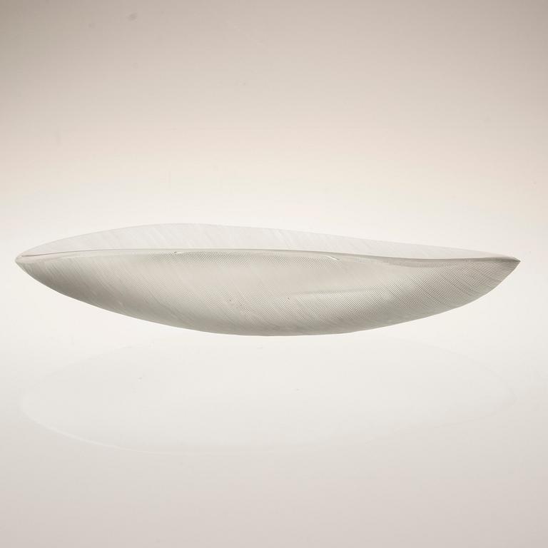 FAT, kamslipat glas, signerad Tapio Wirkkala Iittala.