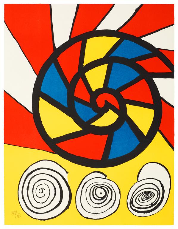 Alexander Calder, Utan titel, ur: "Music Maestro please I".