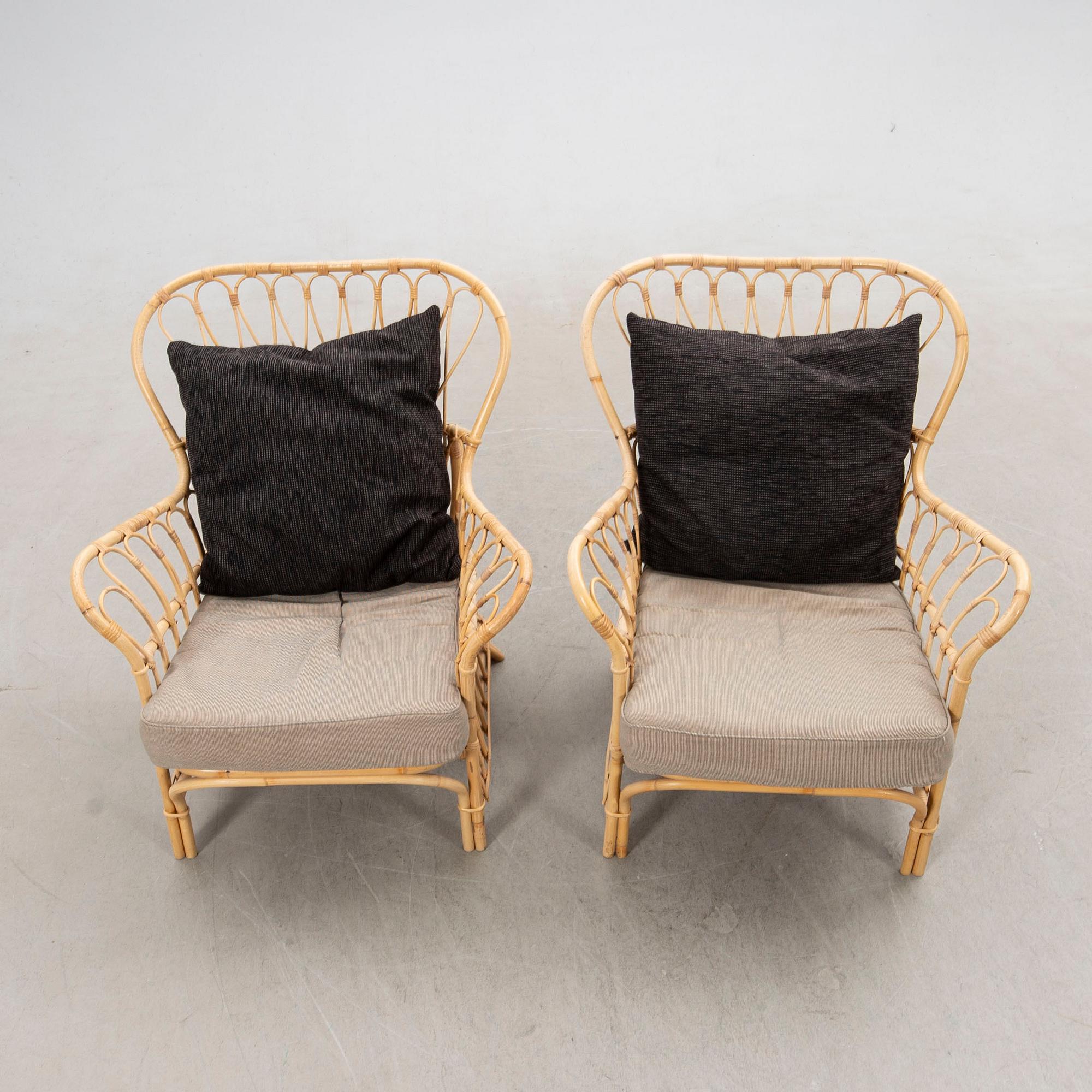 Josef Frank, Fåtöljer 1 par modell B 311 för Firma Svenskt Tenn.