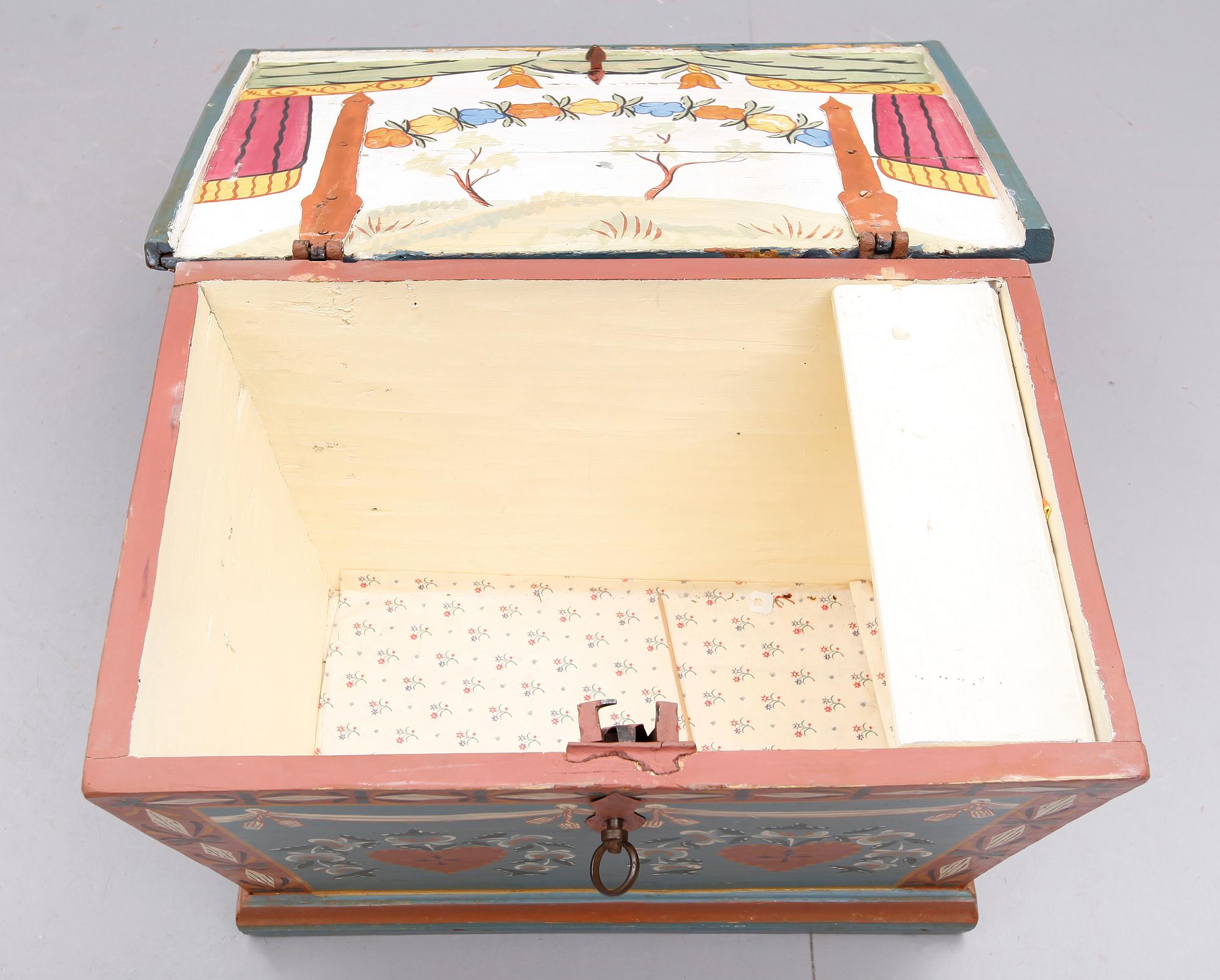 KISTA, allmoge, Hälsingland, 1800-talets mitt.