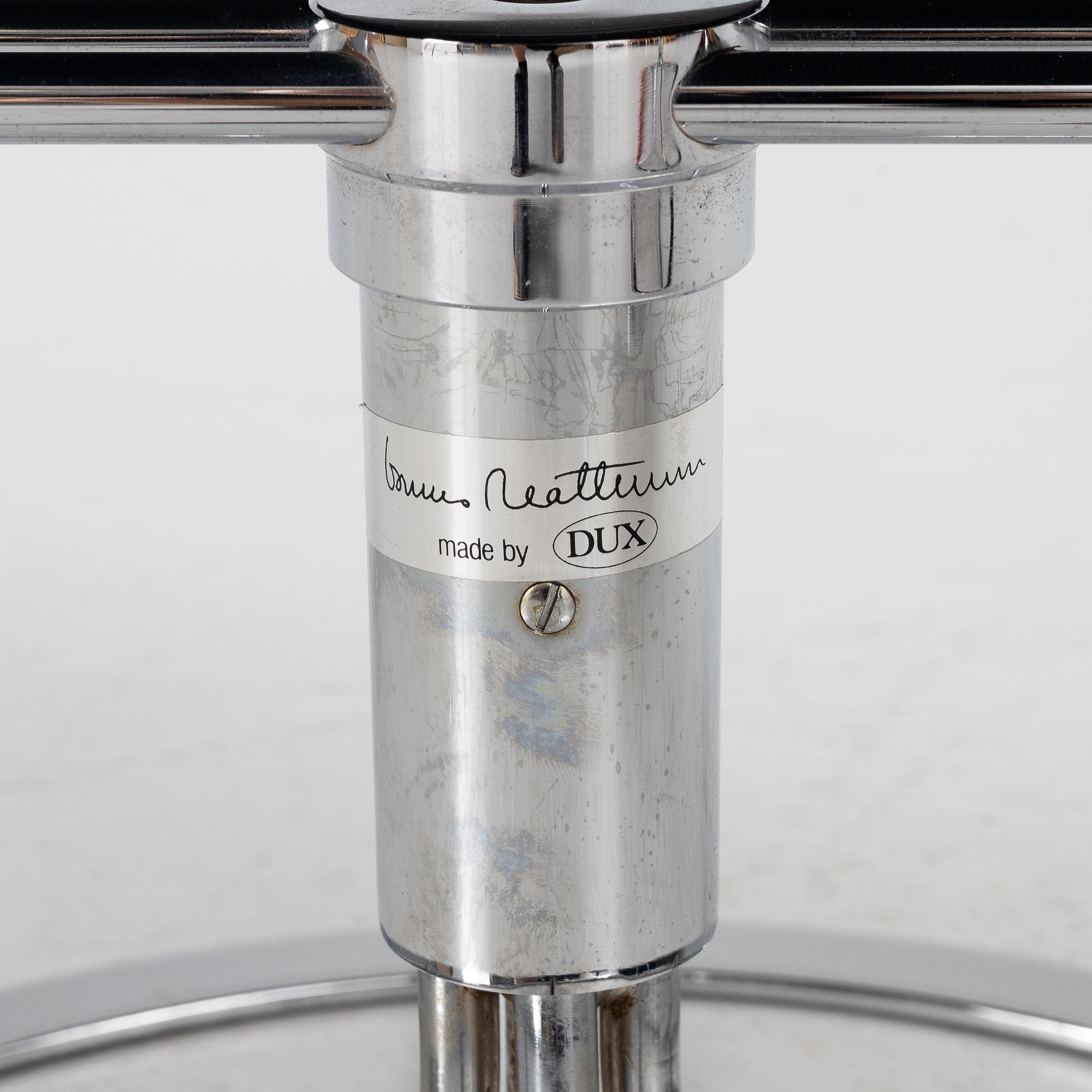 Bruno Mathsson, fåtölj med fotpall, "Jetson", Dux och Bruno Mathsson International, 2000-tal.