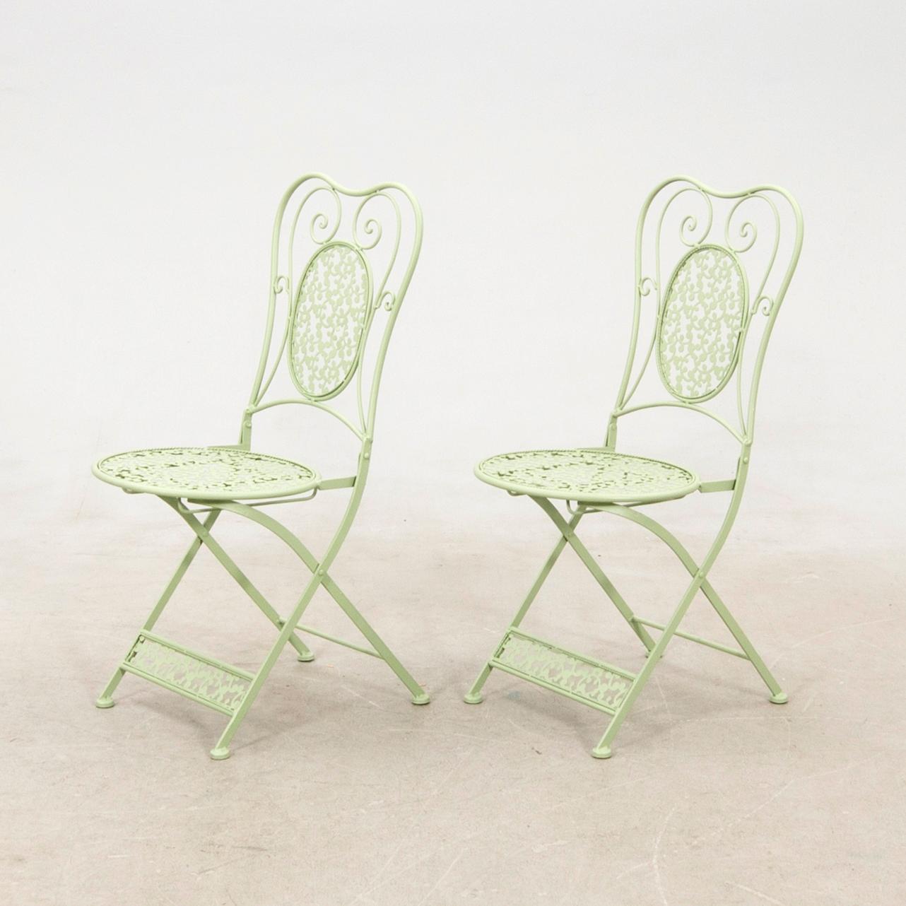 Garden set, 3 pieces, late 20th century.