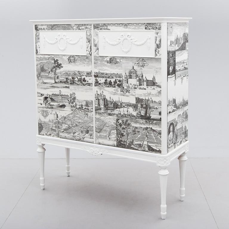 SKÅP, gustaviansk stil 1900-talets mitt.