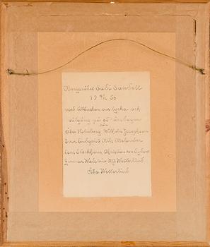 Albert Edelfelt, Dam i Korsett.