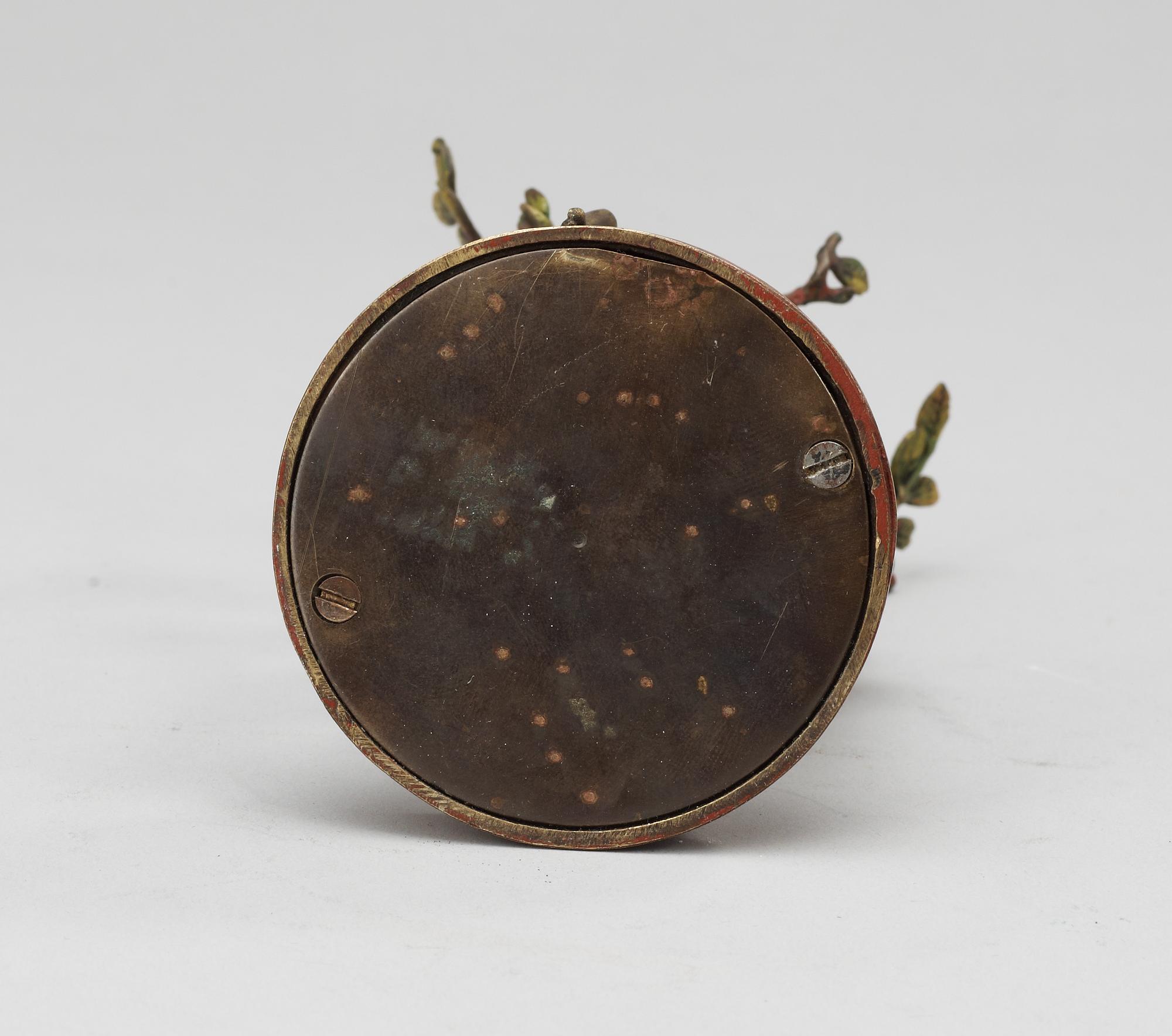 FIGURGRUPP, brons. Franz Bergmann, Wien, sign Namgreb.