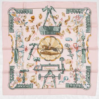 Hermès, scarf, "Copeaux".