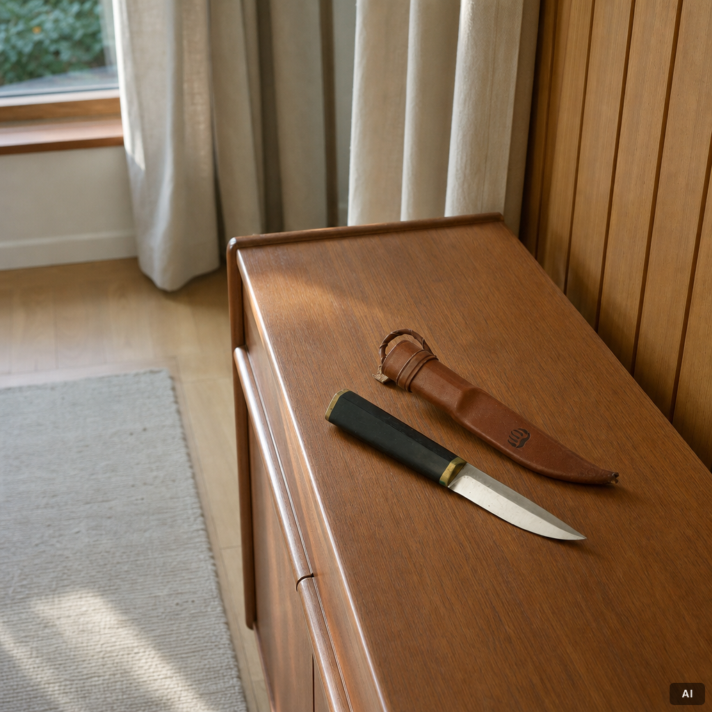 Tapio Wirkkala, puukko/knife, Hackman, Finland.
