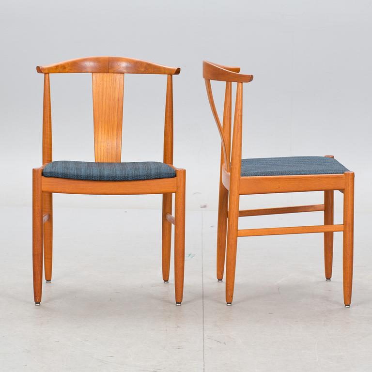MATSALSMÖBLEMANG, 4 delar, 1950/60-tal.