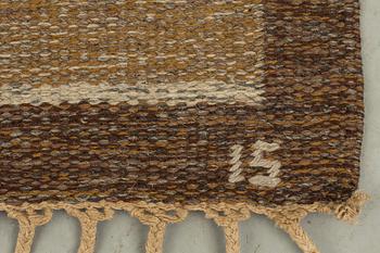 MATTA, rölakan, monogramsignerad IS (Ingegerd Silow). Ca 235 x 163 cm.