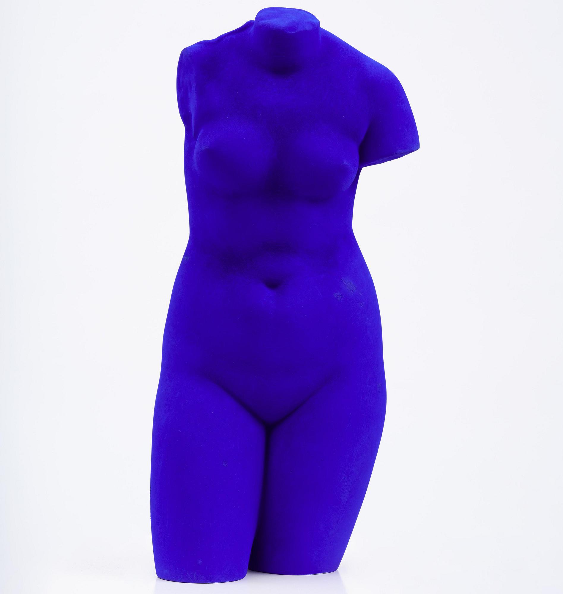 Yves Klein, "La Vénus d’Alexandrie (Vénus Bleue)".