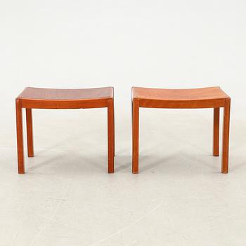 A pair of 1950s stools, Denmark.