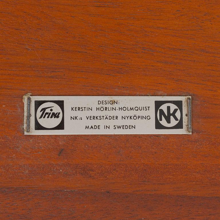 Kerstin Hörlin-Holmquist, a dining table, Nordiska Kompaniet, Sweden, mid 20th Century.