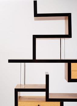 Ettore Sottsass, a "Max" bookcase, Memphis, Italy, post 1987.