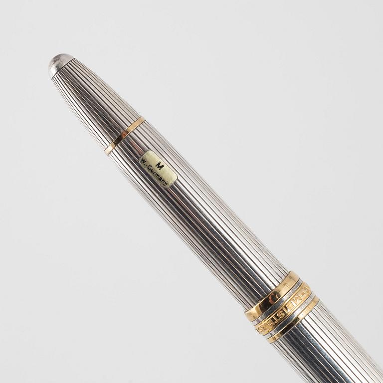 Montblanc, reservoarpenna, sterlingsilver, Meisterstück No 146, Tyskland.