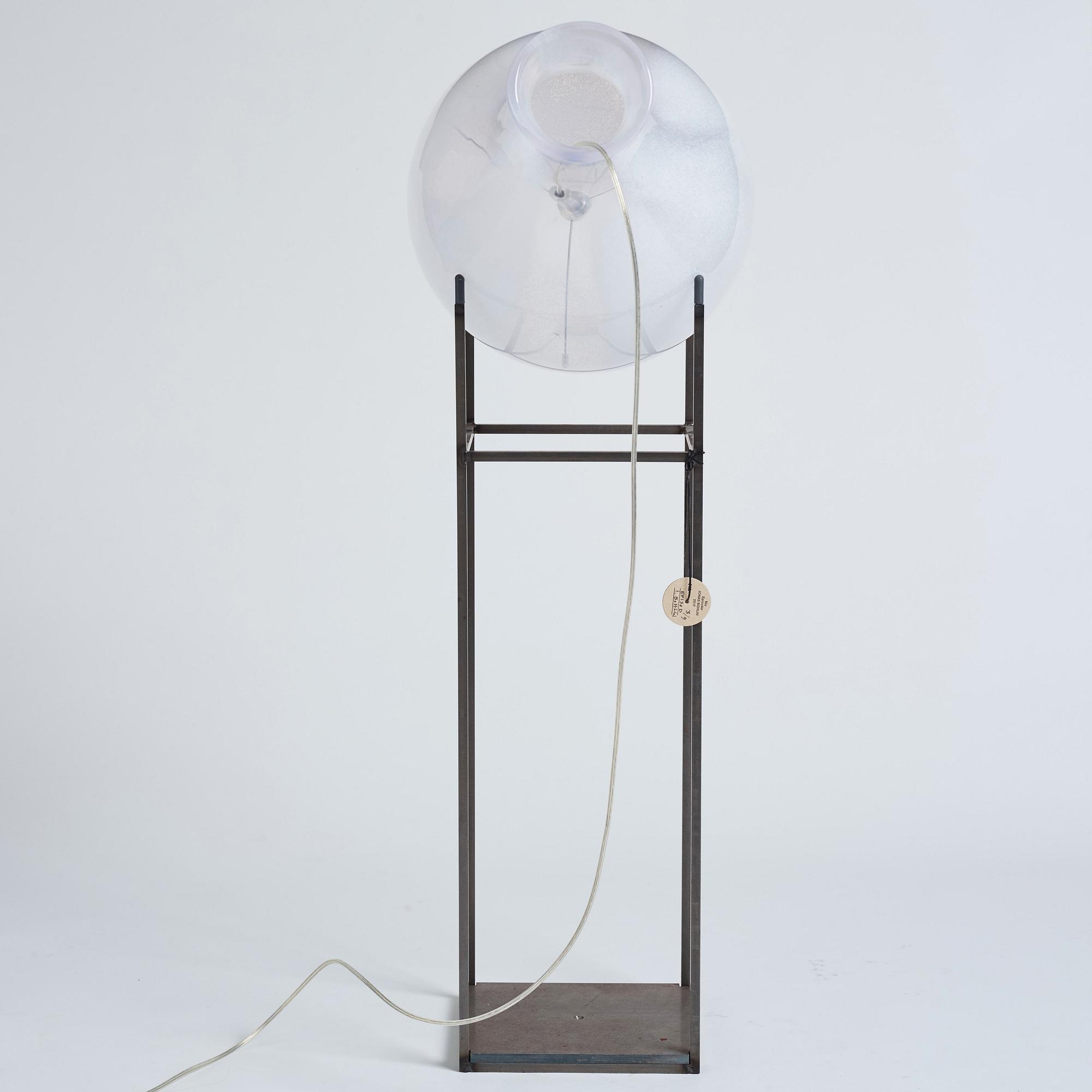 Jonas Bohlin, a floor lamp "Nio Episoder", ed. 3/9, Jonas Bohlin AB 2017.