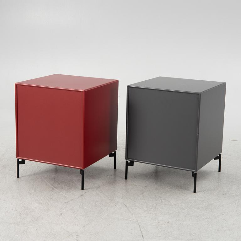 Peter J Lassen, bedside tables, 1 + 1, "Dream", Montana, Denmark, contemporary.