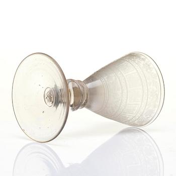 Pokalglas, Tyskland, 1700-tal.