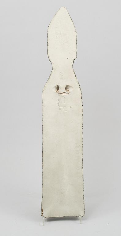 VÄGGRELIEF, stengods, Lisa Larson, Gustavsberg, 1900-talets andra hälft.