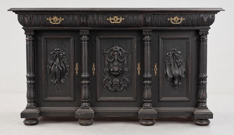 SIDEBOARD, nyrenässans, 1800-talets slut.