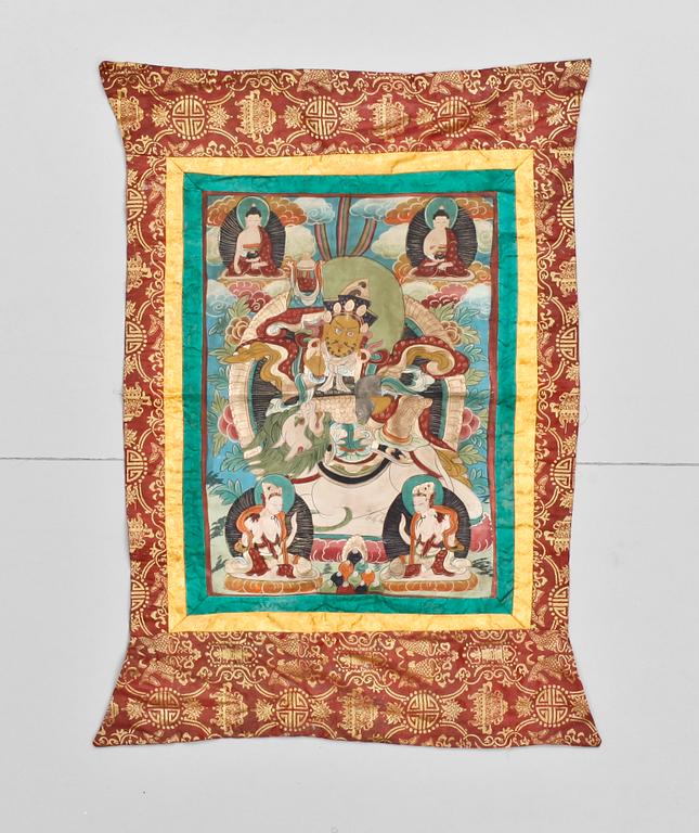 THANGKA, Nepal/Tibet, 1900-tal.