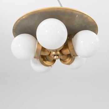 Ceiling lamp/plafond Stölzle Austria mid/second half of the 20th century.