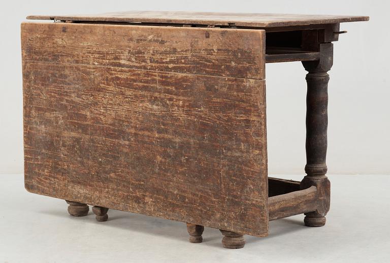 SLAGBORD, barock, 1600/1700-tal.