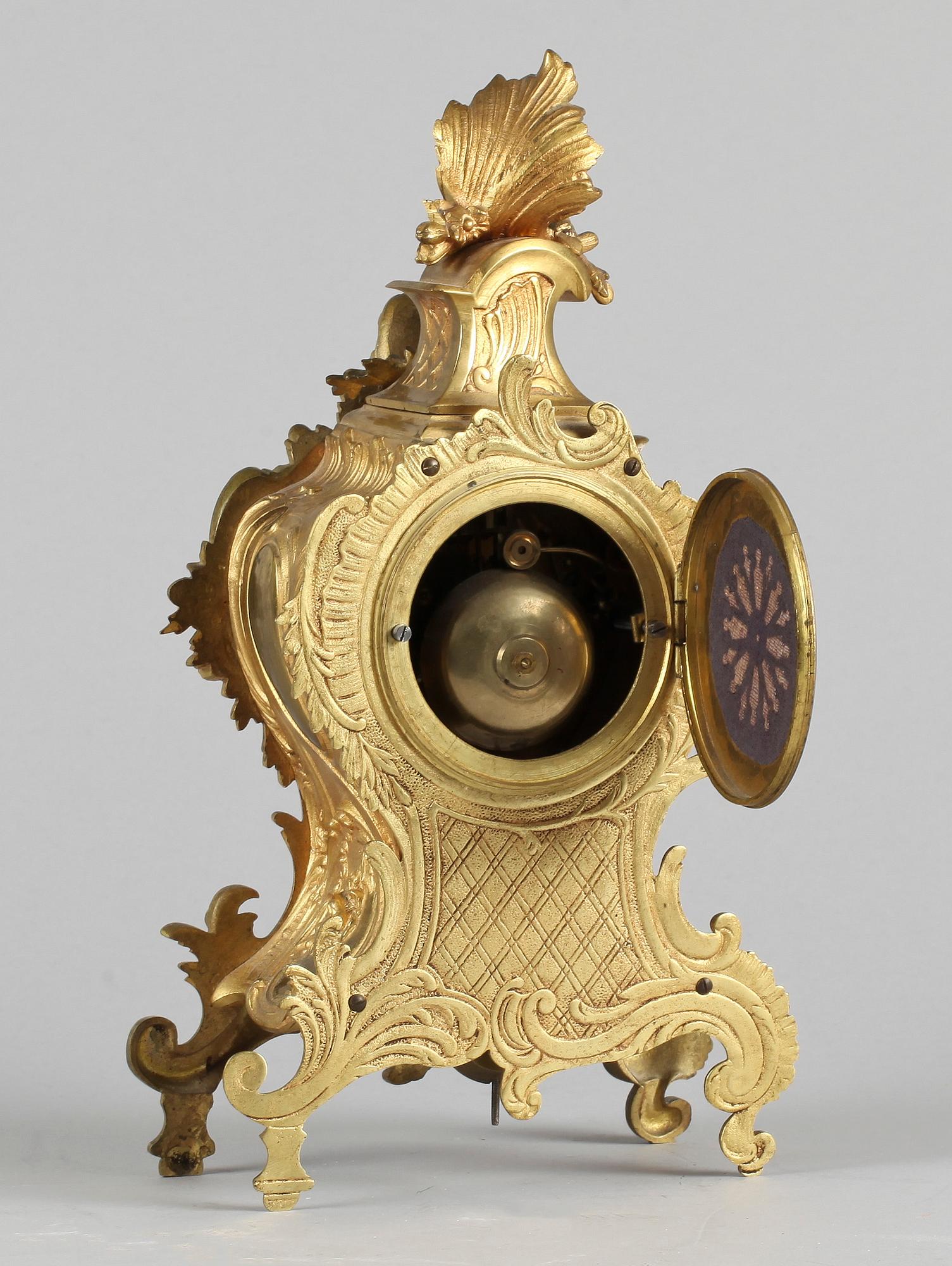 BORDSPENDYL, nyrokoko, 1800-talets slut.