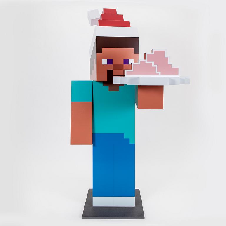 MINECRAFT STEVE, NK 2015, JoAnn Tan Studio.