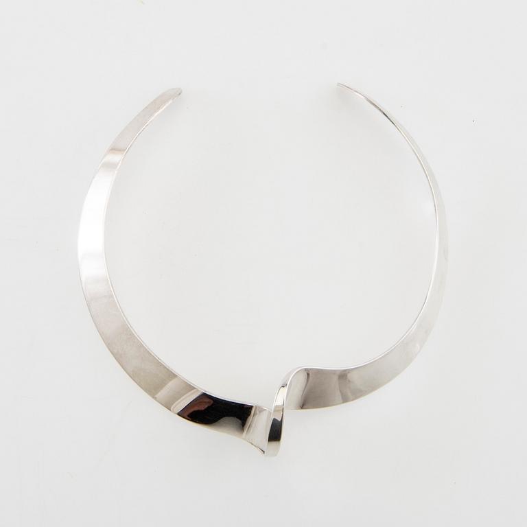 Karl-Erik Palmberg, Necklace silver, Alton Falköping 1976.