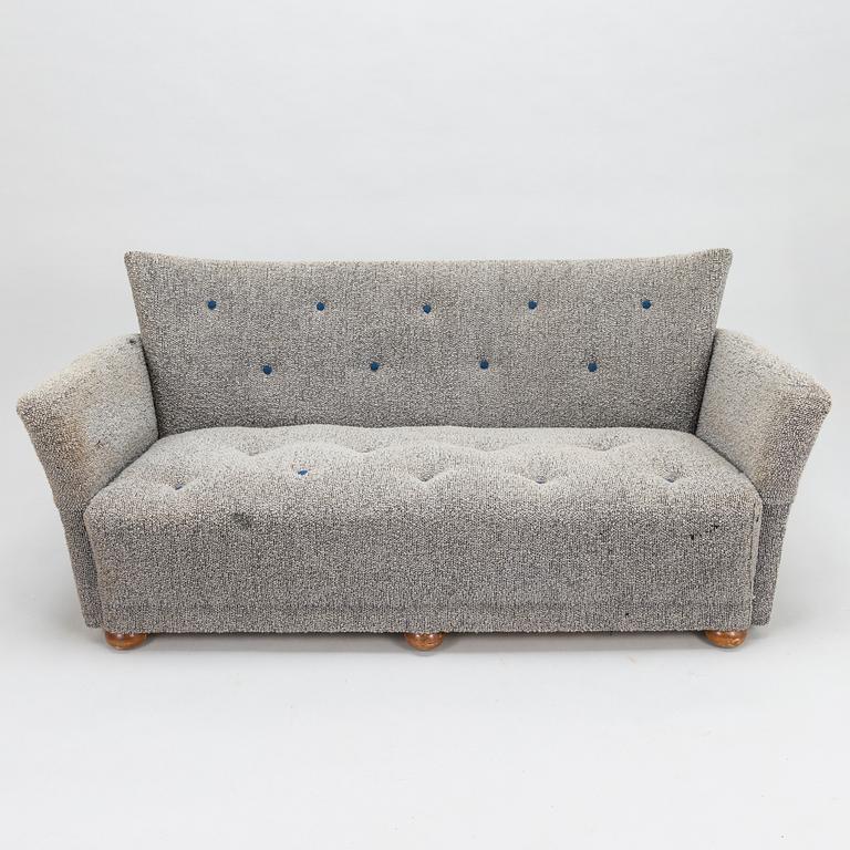 A mid-20th century sofa.