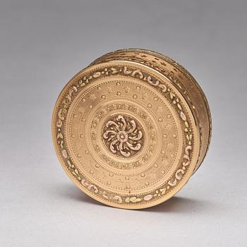 Dosa, guld en deux couleurs, Paris 1791.