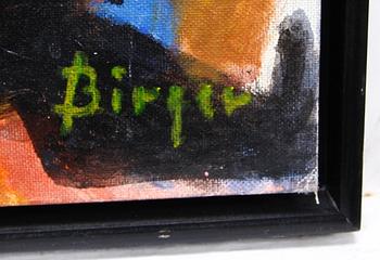 BIRGER ERICSON BIRGER, olja på duk. Sign.