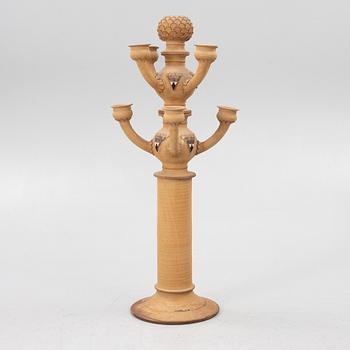 Eva & Olof Paradis, floor candelabra, Paradisverkstaden, Öland, 1989.