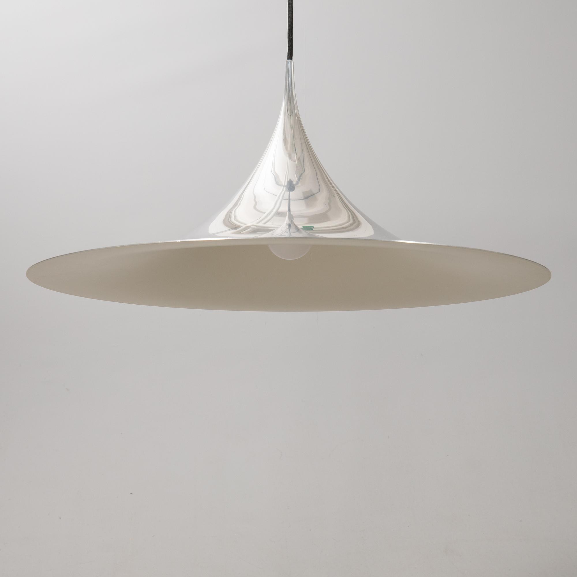 Bonderup & Thorup, taklampa, "Semipendel", Fog & Mørup, Danmark, 1960/70-tal.