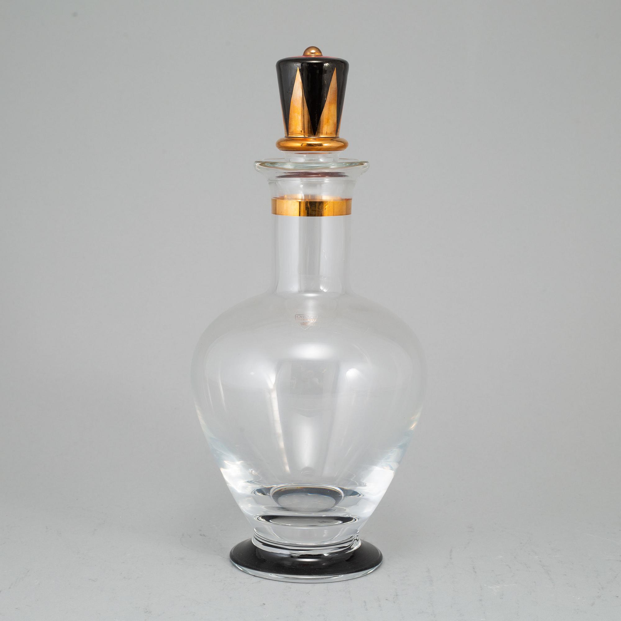 GUNNAR CYRÉN, 'Nobel', part glass service, Orrefors (13 pieces).