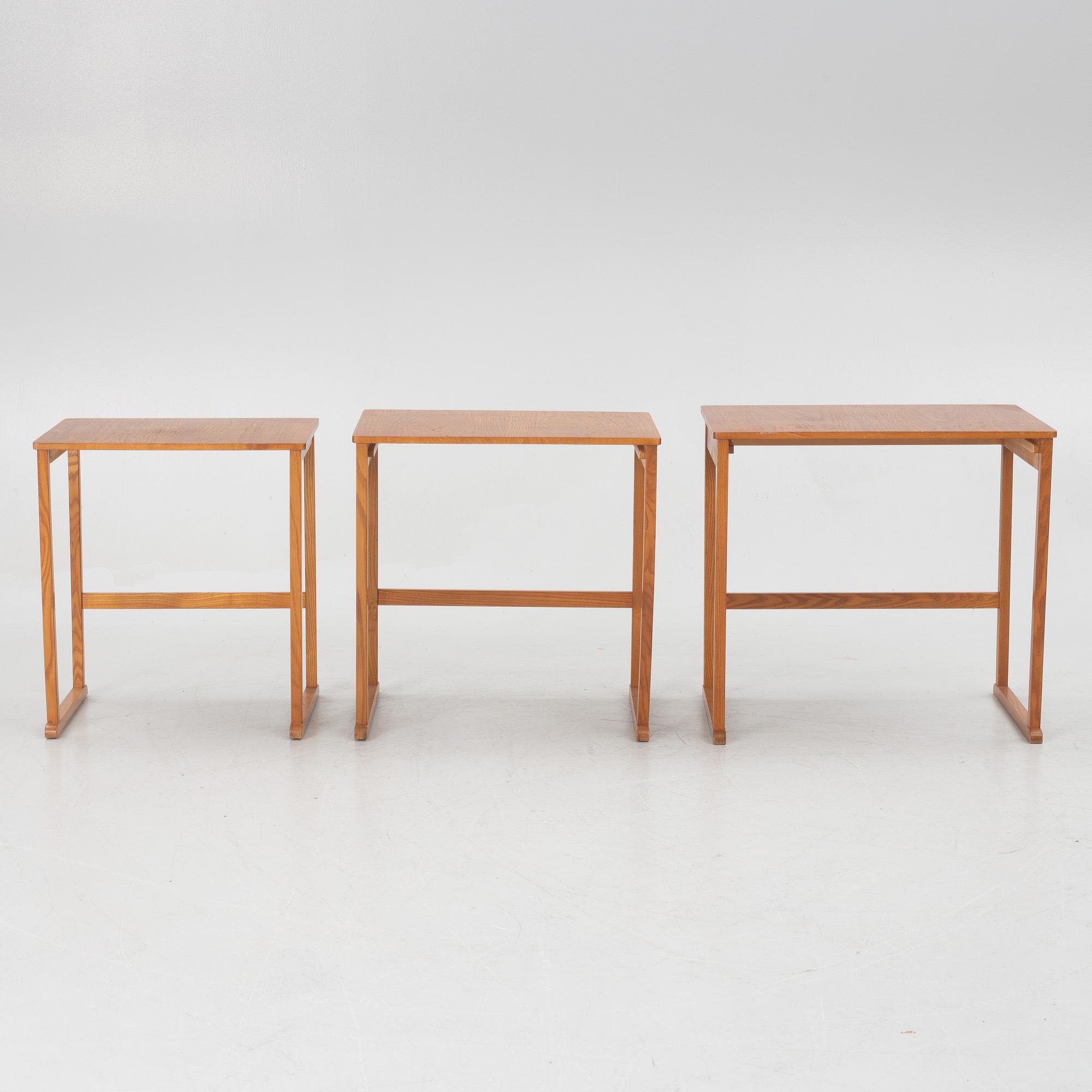 Satsbord, 3 delar, Swedish Modern, 1940/50-tal.