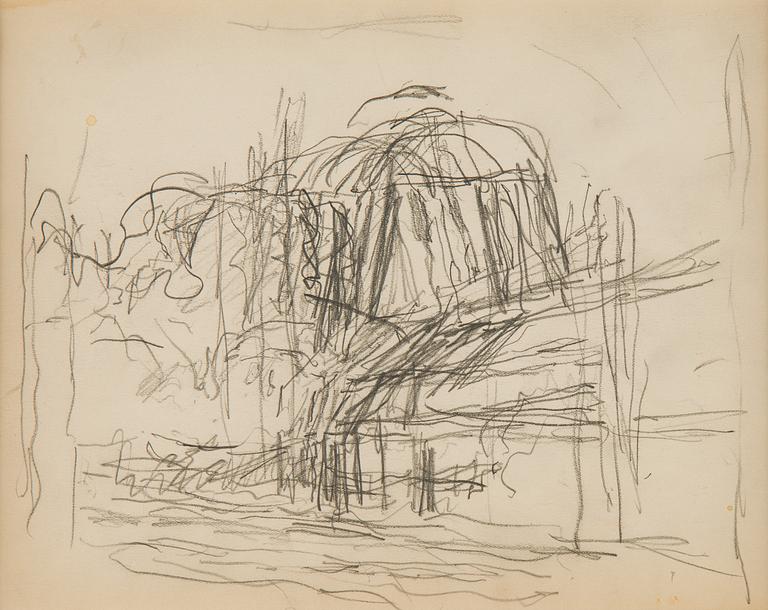 Carl Kylberg, pencil drawing.