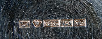 PARTI SILVER, 8 delar, bla Finland, 1900-tal,.
