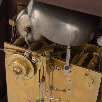 A bracket clock, signed Peter Green, Apenrade. Denmark, 18th century.