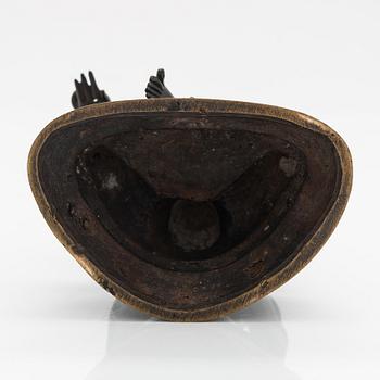 Krönt gudom, brons. Qingdynastin, 1700-tal.