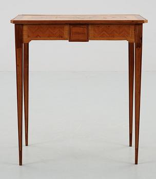 BORD. Stockholmsarbete, 1700-talets slut. Gustavianskt.