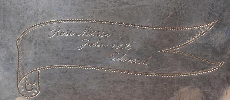 IKON MED SILVERRAM, Ryssland resp Atelier Borgila, 1900-tal.