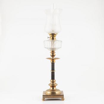 A kerosene lamp, Skultuna, early 20th Century.