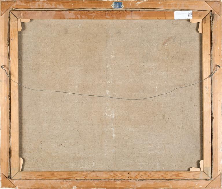 OKÄND KONSTNÄR, olja på duk, signerad Luce, 1900-tal.