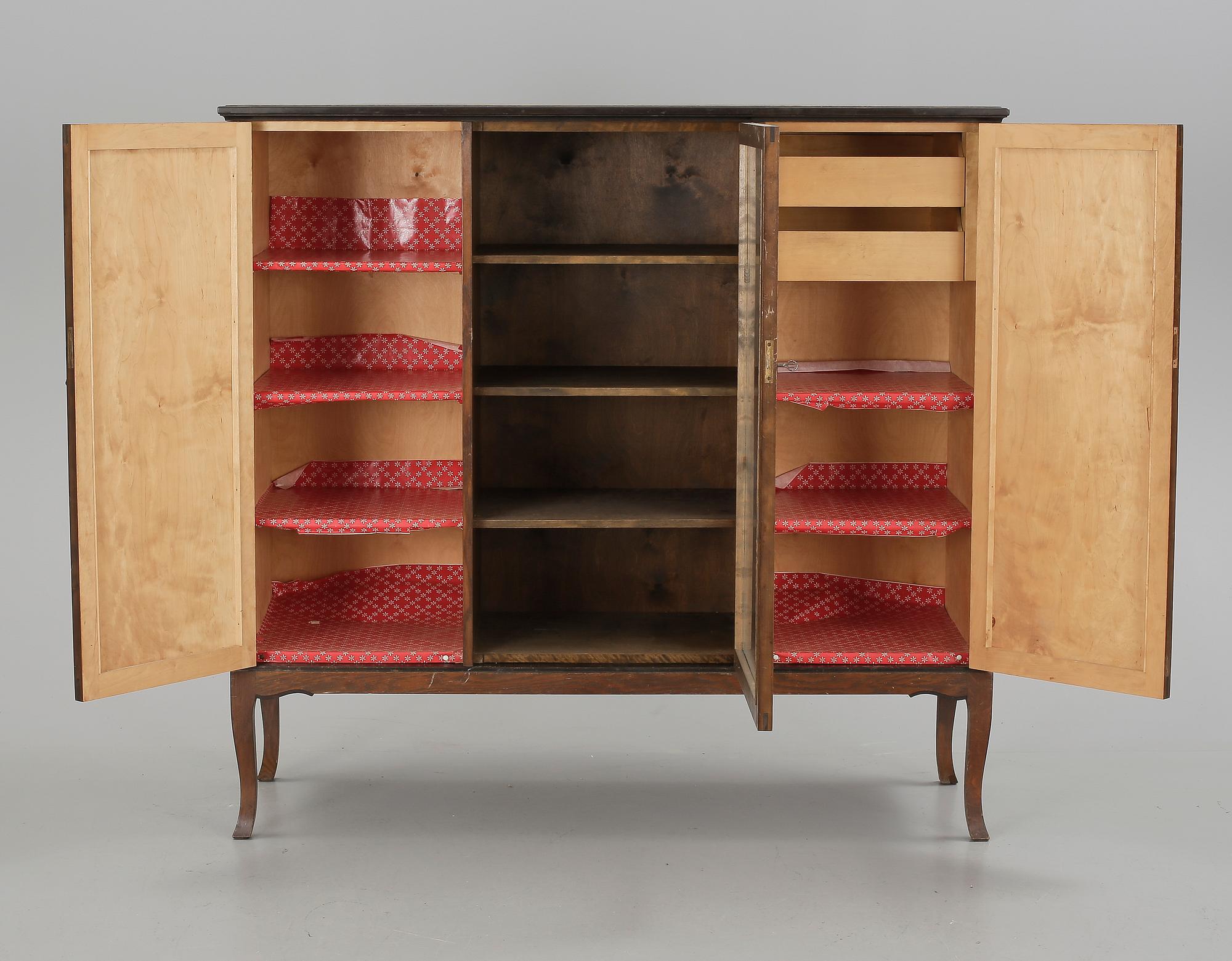 VITRINSKÅP, art déco, 1930-tal.
